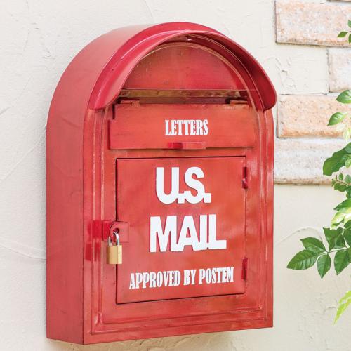 大人気のアメリカン郵便ポストの壁掛けタイプ
